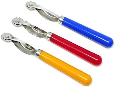 Honbay 3PCS Plastic Handle Tracing Wheel Craft Sewing Tool, Random Color