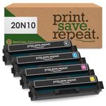 Print.Save.Repeat. Lexmark 20N10 4-Color High Yield Toner for CS331, CS431, CX331, CX431 (Black, Cyan, Magenta, Yellow)