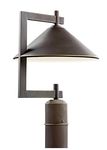 Kichler Lighting 49063OZ Ripley Light Outdoor Post Mount Lantern, Olde Bronze