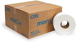 MORCON 129X Bath Tissue 2-Ply JRT White Case of 12