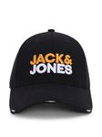 Jack & Jones Men's Baseball Cap (12267960-Jet Black_Jet