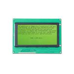 240 x 128 Yellow/Green color DC 5VCharacter LCD display module (JHD240128D)