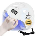 Liru Sun U V 3-in-1 Gel Nail Polish Uv Light Lamp, Nail Dryer Machine, And Nail Paint Dryer Machine - Professional Salon-quality Results At Home White Uv Lamp For Nails Art (Liru Nail UV Dryer Lamp)