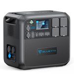 BLUETTI Portable Power Station AC200MAX, 2048Wh LiFePO4 Battery Backup, Expandable to 8192Wh w/ 4 2200W 230V AC Outlets (4800W Peak), 30A RV Output, Solar Generator for Outdoor, Home Use, Emergency