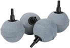 AQUANEAT Air Stones for Ponds 2 Inch, Long Lasting Aerator Oxygen Diffuser, Air Pump Accessories for Aquariums, Fish Tanks, Hydroponics and DWC Reservoirs 4 Pack