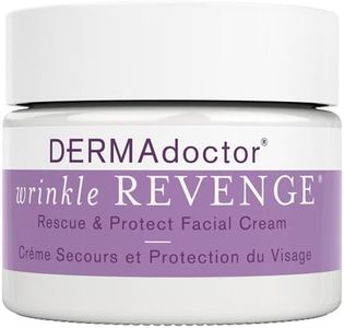 DERMAdoctor Anti-Aging Face Cream | Dermatologist Formulated Moisturizer with Squalane, Peptides & Antioxidants | Day & Night Use - 1.7 oz