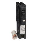 Schneider Electric - Homeline Mini Circuit Breaker, 15A, 1 Pole, 120Vac, 10kA Air, Combo ARC Fault, Pigtail Neutral, Plug-In, Ul, Hacr Rated Breaker