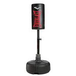 Everlast - Omniflex Freestanding Heavy Bag, Features a Soft Foam Chamber That Provides Impact Absorption with a high-Density Base can be Easily Filled with Water or Sand. 5’7” at Highest Setting.