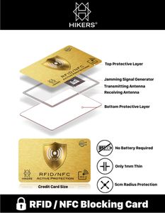 Walletguard RFID Blocking Card – Contactless Protection for Wallets