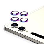 Zeking (2 Set for Samsung Galaxy Tab S9 Plus / S9 Ultra Camera Lens Protector, Scratch-Resistant HD Clarity Ultra-Thin 9H Tempered Glass with Aluminum Edging, Individual Metal Lens Cover (Color)