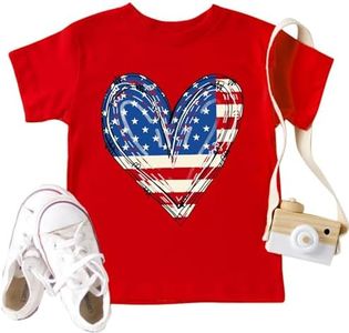 USA Shirt Toddler Boys Girls American Flag Tshirt 4th of July Shirt Kids 250 Anniversary Patriotic Tee Tops