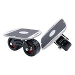 TRENDBOX Roller Skate Plates High-end Skateboard Bearings Aluminium Alloy Drift Board Skateboard with Outdoor Roller Skate Wheels for Beginners