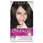 Clairol L'Image Permanent Hair Dye, 875 Dark Brown Hair Color, 1 Count