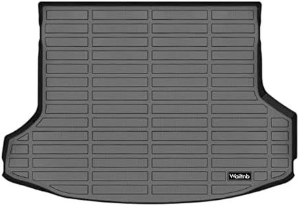 Wailtnb All Weather Cargo Liner for Genesis GV70 2022 2023 2024 Custom Fit Car Trunk Mat Waterproof Easy to Clean Cargo Mat Accessories Black