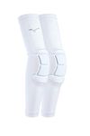 Mizuno MZO Padded Sleeves, White, Small/Medium