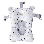 Baby Non-Slip Bath Pad Bath Support Seat Shower Mat for Bathtub Newborn Floating Bathing Tub Seat Infant Bathing Support Cushion Net Adjustable Sling Bath Pillow Bathtub Shower Pad for Bathtub