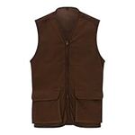 WALKER AND HAWKES - Men's Stambridge Hunting Vest - Brown - S