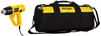 STANLEY STXH2000 2000W Variable Speed Heat Gun With STANLEY 93-224 Multipurpose Storage Water Proof Nylon Medium Tool Bag