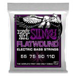 Ernie Ball Power Slinky Flatwound Electric Bass Strings - 55-110 Gauge