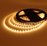 POWER OF ARROW RGB LED Strip Light 5M - 120 Lights/M with 12V Adapter and Remote | Color-Changing & Flexible Decorative Lighting for Diwali, Home Decor, Festivals, Parties (Yellow)