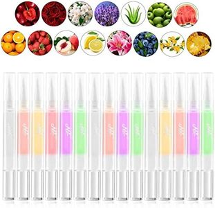 15pcs Huile Cuticules Stylo à Huile Revitalisant à la Cuticule Mix Taste Nail Art Ensemble de Kit de Traitement