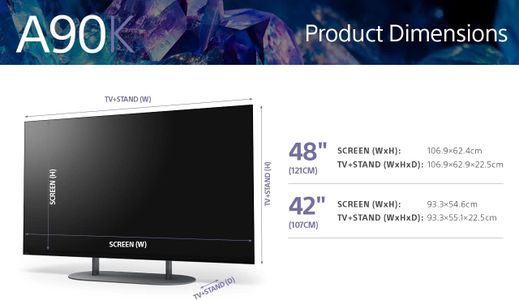Sony BRAVIA XR 48" OLED TV – 4K Ultra HD Smart Television