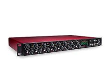 Focusrite Scarlett OctoPre Dynamic for Recording, Producing, and Live Music — Eight-channel Mic Pre With A-D/D-A Conversion and Analogue Compression