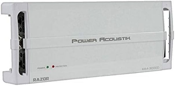 POWER ACOUSTIK MA4-3000D Razor Marine Series Class D Amp (4 Channels, 3,000 Watts Max) electronic consumer