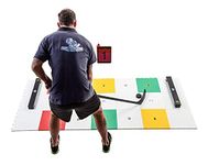 Hockey Revolution My Puzzle Systems, Professional Training Flooring Tiles, Practice Trainer Set with Passers, Symbols, and Free Mobile App, Improve Stickhandling, Reaction Time, Shooting, Passing