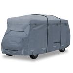 GEARFLAG Class C RV Cover Camper Cover fits 26'-29' with Anti-UV, Water-Resistant, Reinforced Windproof Straps for Van Cover Protection Durable - Ideal for rv & Trailer Covers