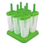 Groovy Ice Pop Moulds, Set of 6