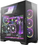 Antec P120 Crystal Mid Tower Gaming Cabinet Support E-ATX, ATX, M-ATX, ITX Motherboard with Tempered Glass Side Panel