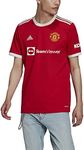 adidas Manchester United Home Men's Soccer Jersey- 2021/22 (L) Red