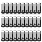 AreTop 8GB USB Flash Drives 100 Pack, Premium USB2.0 100 Pack Thumb Drives Bulk USB 100 Pack 8GB Pendrive Memory Stick Jump Drive 100 Pack Flash Drives Bulk (100 Pack 8GB, Black)