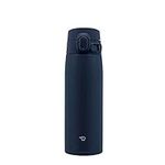 Zojirushi SM-VA60-AD Water Bottle, One-Touch Stainless Steel Mug, Seamless, 20.3 fl oz (600 ml), Navy