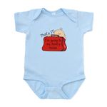 CafePress - Aunts House Funny - Cute Infant Bodysuit Baby Romper