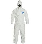 Tyvek Disposable Coveralls with Hood - TYVEK Coverall with Hood - X-Large