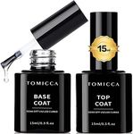 TOMICCA 15ml Top Coat Nail Polish &