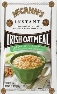 McCann’s Instant Oatmeal, Apple Cinnamon, 10 Count (Pack of 12)