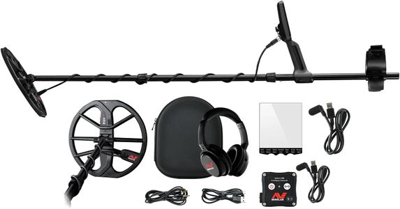 MINELAB Equinox 800 Waterproof Metal Detector – Multi-Frequency, Wireless Headphones