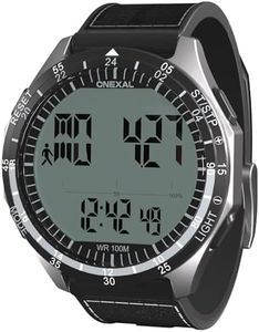 CNEXAL Pedometer Watch 100M Waterproof Large Display Step Counter