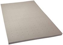 Lucid 3 Inch Bamboo Charcoal Memory Foam Mattress Topper, Queen