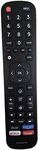 New EN2BS27H Universal Remote Control for Hisense LED Smart TVs, with Netflix, Prime Video, YouTube Buttons 50R5 55R5 58R5 65R5 Series 4 HD TV 32S4 40S4 49S4 43S8 50S8 55S8 65S8 75S8 85S8 100S8