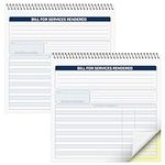 Yeaqee 2 Pcs Invoice Book for Small