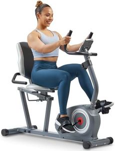 Sunny Health & Fitness Essentials Smart Recumbent Bike with Exclusive SunnyFit® App Enhanced Bluetooth Connectivity - SF-RB422003