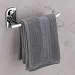 Plantex Stainless Steel Napkin Hanger for Washbasin/Napkin Holder for Bathroom/Towel Ring/Bathroom Accessories - Dream (Chrome Finish) Pack of 1