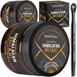 Authentic Himalayan SHILAJIT® by NutroTonic® | 60 Days Sun Dried Organic Most Potent Premium Resin | Lab Tested for Safety | Natural Source of Fulvic Acid +86% & Humic Acid +10%