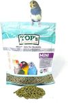 TOP's Parrot Food Mini Pellets Bird Food for Budgies, Cockatiels, Parrotlets, Lovebirds, Parakeets - Non-GMO, Peanut Soy & Corn Free, USDA Organic Certified - 1 lb