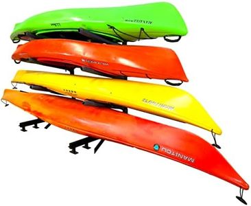 StoreYourBoard Kayak Dock Storage Rack, Outdoor Over The Water Mount, Holds 400 lbs, Heavy-Duty Metal Stand