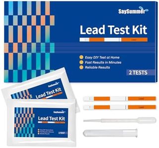 Lead Water Test Kit 2 Counts Accurate 10 Minutes